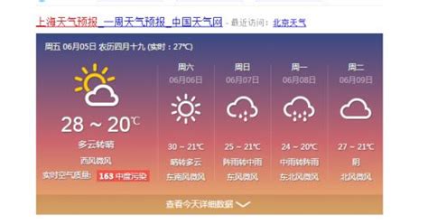 上海市天气预报_上海30天天气预报查询 - 随意云