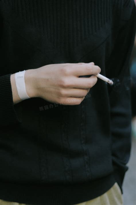 拿烟非主流头像