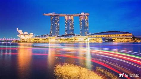 新加坡城市夜景高清图片-壁纸图片大全