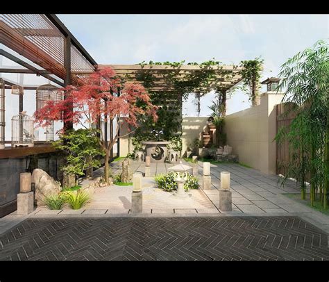 建筑园林效果图展示|空间|建筑设计|风影kage - 原创作品 - 站酷 (ZCOOL)