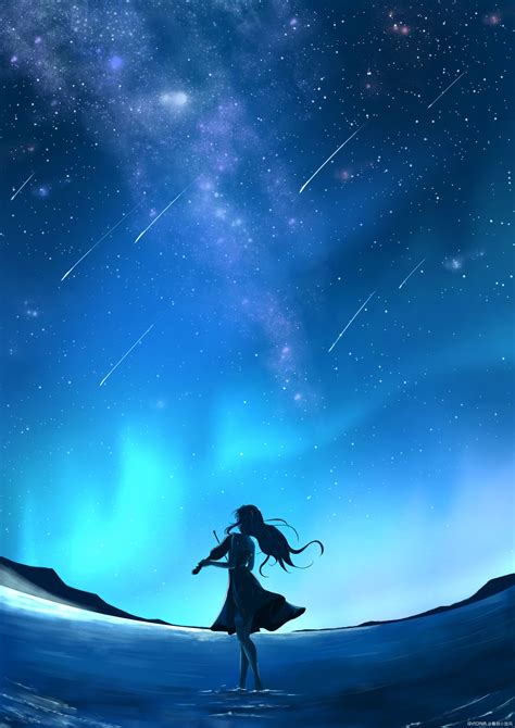 星空少女图片