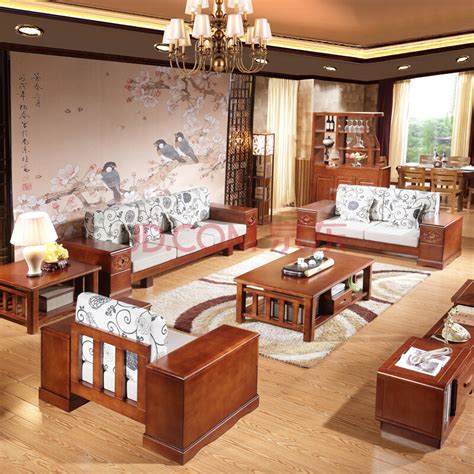 中式实木家具沙发哪种牌子比较好 中式实木家具沙发垫价格