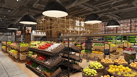 濮阳生鲜超市装修公司这家生鲜超市设计做的最好|空间|家装设计|河南天恒装饰公司 - 原创作品 - 站酷 (ZCOOL)