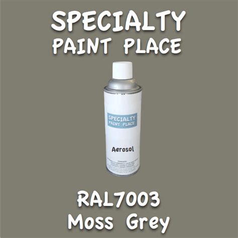 RAL 7003 Moss Grey 16oz Aerosol Can