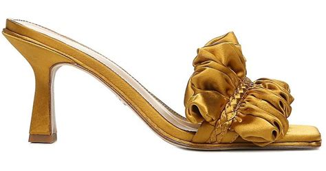 Sam Edelman Kady Satin Sandals | Lyst