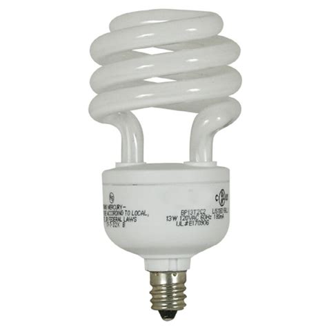 Bright Effects Equivalent Bright White CFL Light Fixture Light Bulb at ...