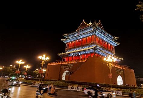 山西临汾鼓楼，中国最高的鼓楼