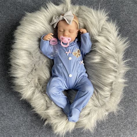 19inch Reborn Doll LouLou 仿真婴儿重生娃娃 跨境电商一件代发-阿里巴巴