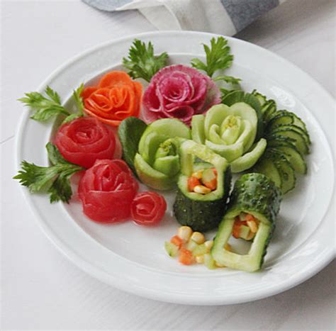 摆盘花样图片