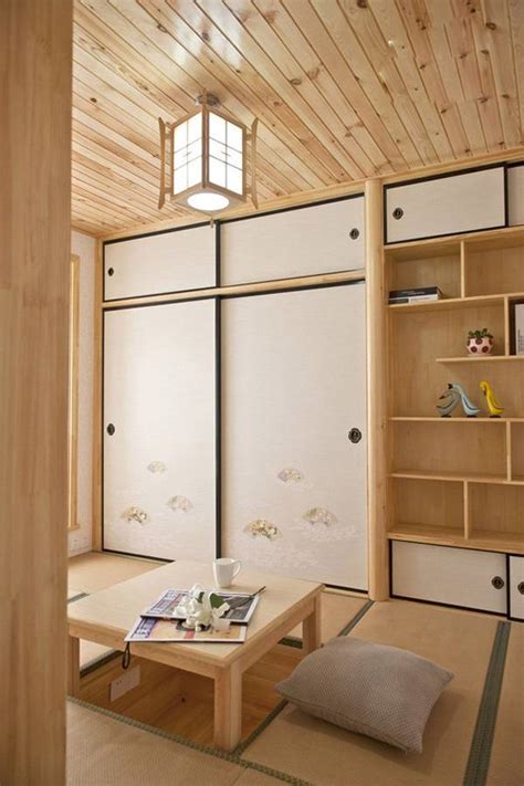 SH+日式原木风 - 日式风格两室两厅装修效果图 - 春风不识路设计效果图 - 躺平设计家