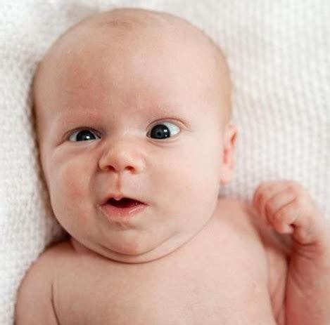 搞笑的婴儿表情-4399早教网
