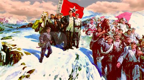 红军长征海报背景设计模板素材