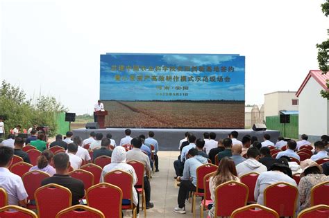 中国科技网：院地共建中国农业科学院安阳创新基地 示范高产高效耕作模式 - 中国农业科学院棉花研究所