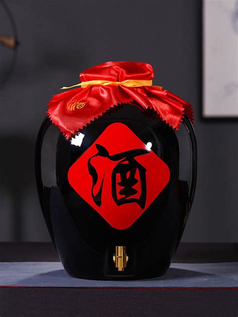 1到10斤黑色私藏老酒酒坛子系列-雅道陶瓷网