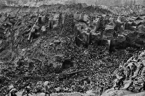 视觉灵感20世纪80年代巴西最大的塞拉佩拉达金矿开采时的景象Sebas|拉达|塞拉|高佛雷_新浪新闻