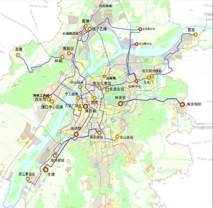 南京轨道交通图 2020 / 2025+ - 知乎