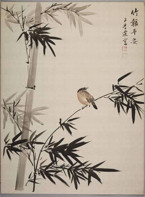 竹报平安图片