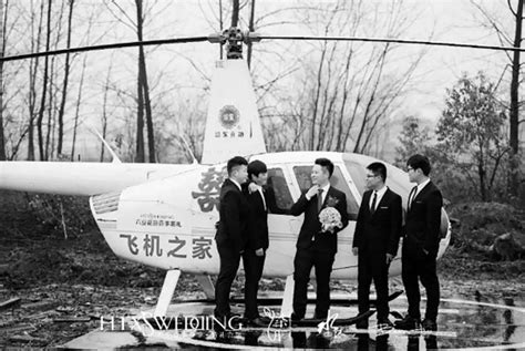华夏九州通航为20多对新人打造直升机空中婚礼 - 中国民用航空网