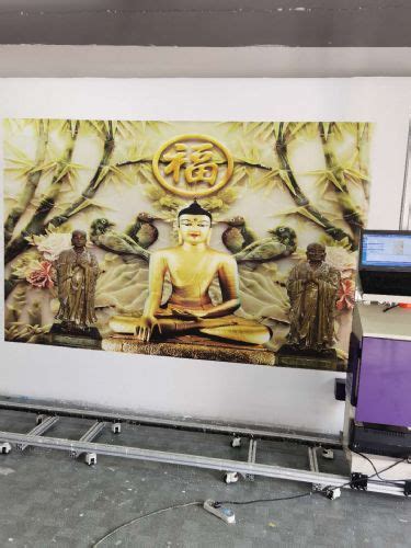 立体智能墙绘机室内外绘画机5D喷画广告彩绘机墙体喷绘机打印机 - 弘彩 - 九正建材网