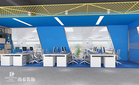 500平米广告公司办公室装修设计 | 风神广告-办公室装修-尚泰装饰设计