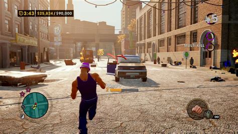 《黑道圣徒3》游戏新截图 乔装打扮街头行凶_3DM单机