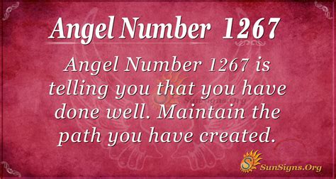 Angel Number 1267 Meaning: A Path Of Success - SunSigns.Org