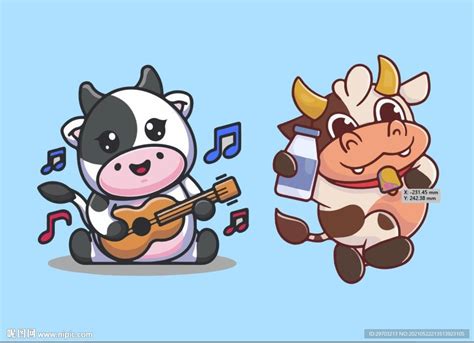 可爱小奶牛(动物手机静态壁纸) - 动物手机壁纸下载 - 元气壁纸