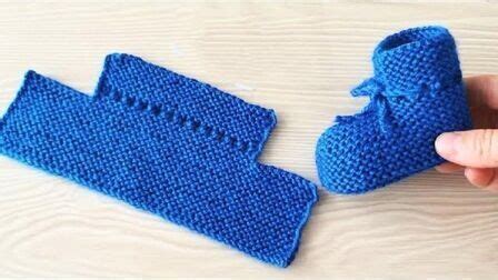 婴儿针织鞋教程图解（宝妈教您用毛线编织0到1岁宝宝鞋）-幼儿百科-魔术铺