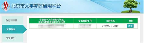 怎么查询专业技术人员资格证书？_便民经验_首都之窗_北京市人民政府门户网站