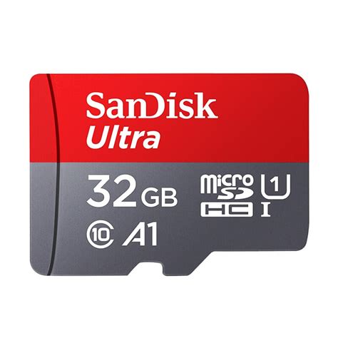 闪迪 SanDisk A1 TF存储卡 SDSQUNC-032G-ZN3MN 32G U1 C10 A1 至尊高速移动版内存卡 读速120MB ...