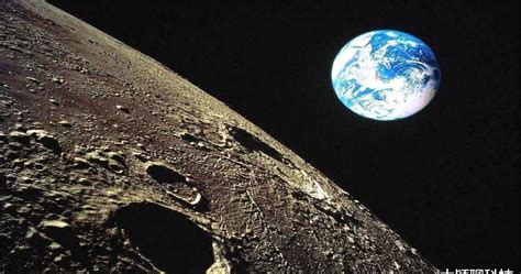 登上月球才发现，月球视角看地球，真的好美……|月球|地球|诞生_新浪新闻