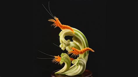 游虾--周毅食品雕刻高清视频教程_腾讯视频