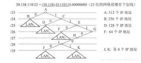 子网划分以及网络号的计算_子网的网络号怎么算-CSDN博客