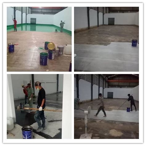 印尼镀锌有限公司2500㎡五布八油耐酸地坪|地坪涂料解决方案|免费咨询：400-990-6393