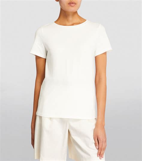 Womens Weekend Max Mara white Cotton T-Shirt | Harrods UK