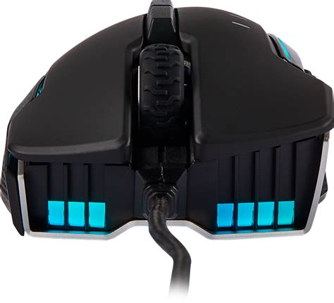 CORSAIR GLAIVE RGB Pro FPSMOBA Gaming Mouse (Black I Aluminum)