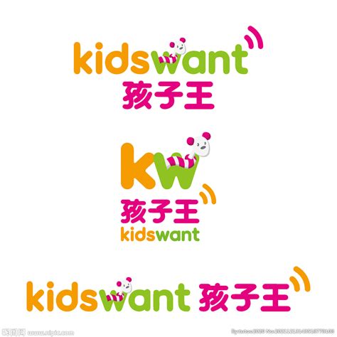 孩子王 logo设计图__LOGO设计_广告设计_设计图库_昵图网nipic.com