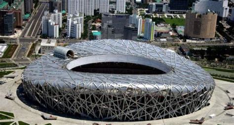 北京奥林匹克公园：鸟巢和水立方