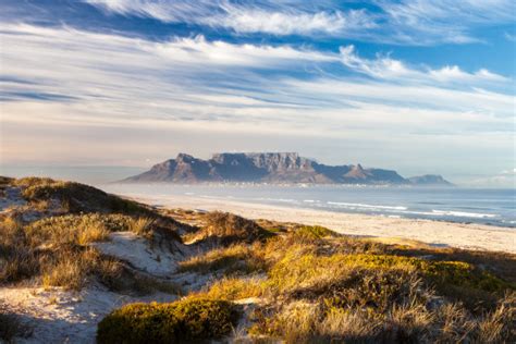 南非开普敦桌山-谷歌地图观察