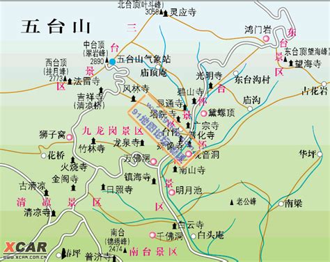 五台县地图 - 五台县卫星地图 - 五台县高清航拍地图