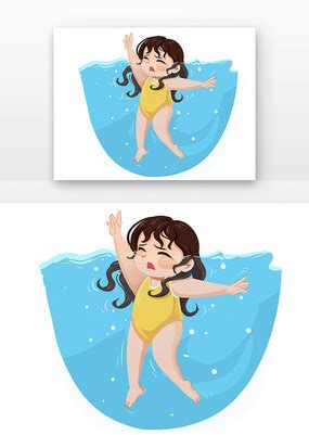 女孩游泳溺水求救素材_游泳运动素材图片_10张素材图片_红动中国