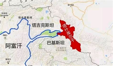 帕米尔高原地图图片