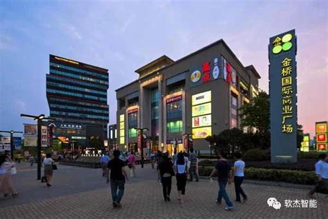 上海金桥国际商业广场车牌识别系统案例-商业中心案例-软杰智能