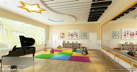 北欧幼儿园儿童音乐钢琴舞蹈教室-【集简空间】3d模型_su模型_贴图_草图模型「免费下载每日更新」