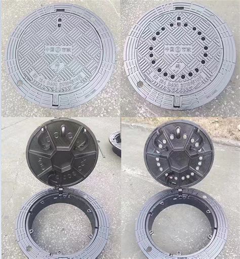 厂家生产球墨铸铁井盖 供应D400重型井盖轻型电力检查用铸铁井盖-阿里巴巴