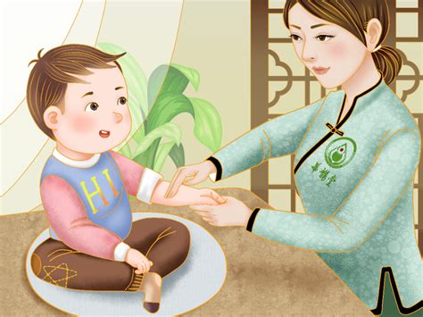 小儿推拿配图图片