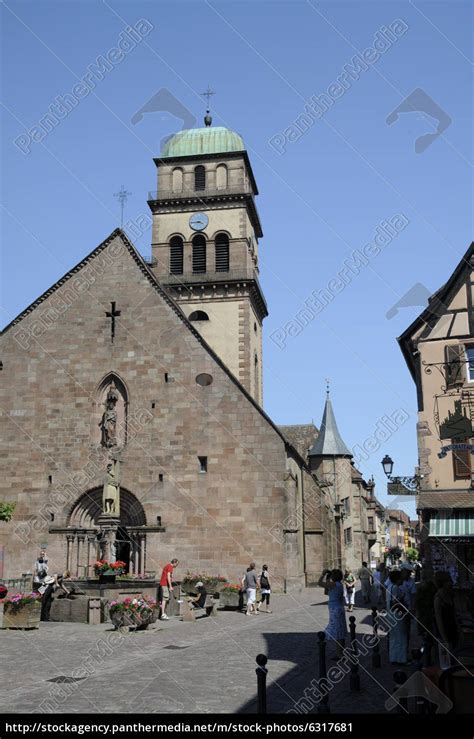 Kirche in Kaysersberg Elsaß - Lizenzfreies Bild - #6317681 | Bildagentur PantherMedia