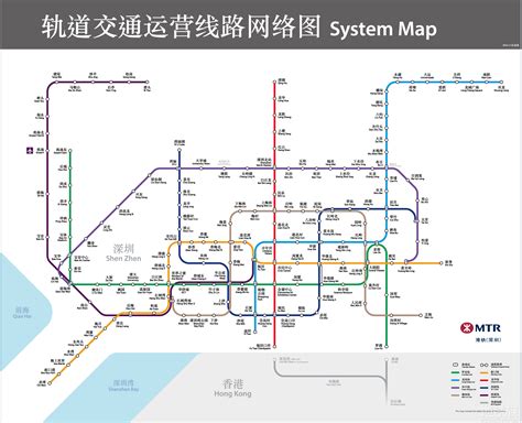 深圳地铁18号线最新线路图 向北可到东莞 - 深圳本地宝