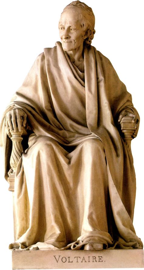 伏尔泰的坐像-西方雕塑-图片