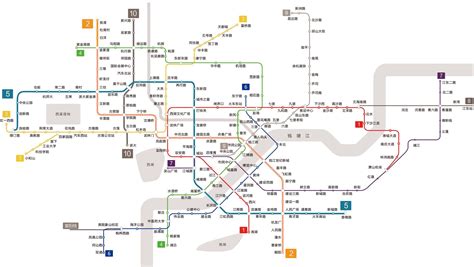 杭州地铁2号线（线路图/站点+西北段）全新版-杭州看房网